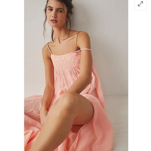 intimately free people maxi dress Tiers For You Maxi Slip